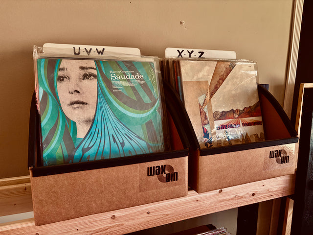 Wax Bin Tabletop 2 Pack (Capacity:100 records)