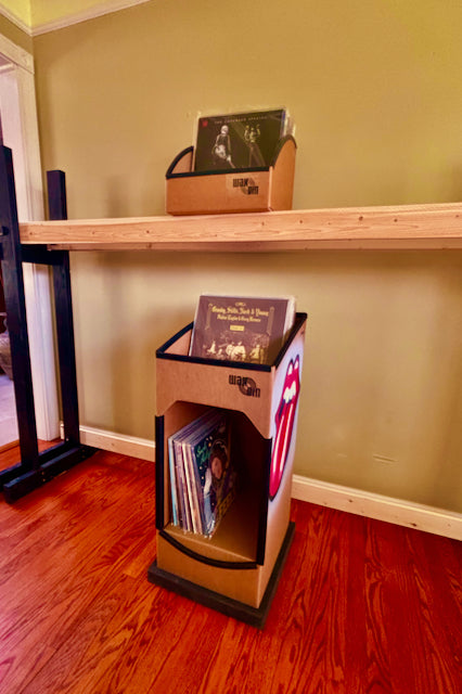 Wax Bin Floorstander and Tabletop 1+1 Pack (Capacity: 175 records)