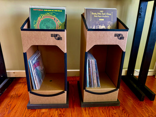 Wax Bin Floorstander 2 Pack (Capacity: 250 records)