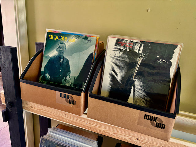 Wax Bin Tabletop 2 Pack (Capacity:100 records)