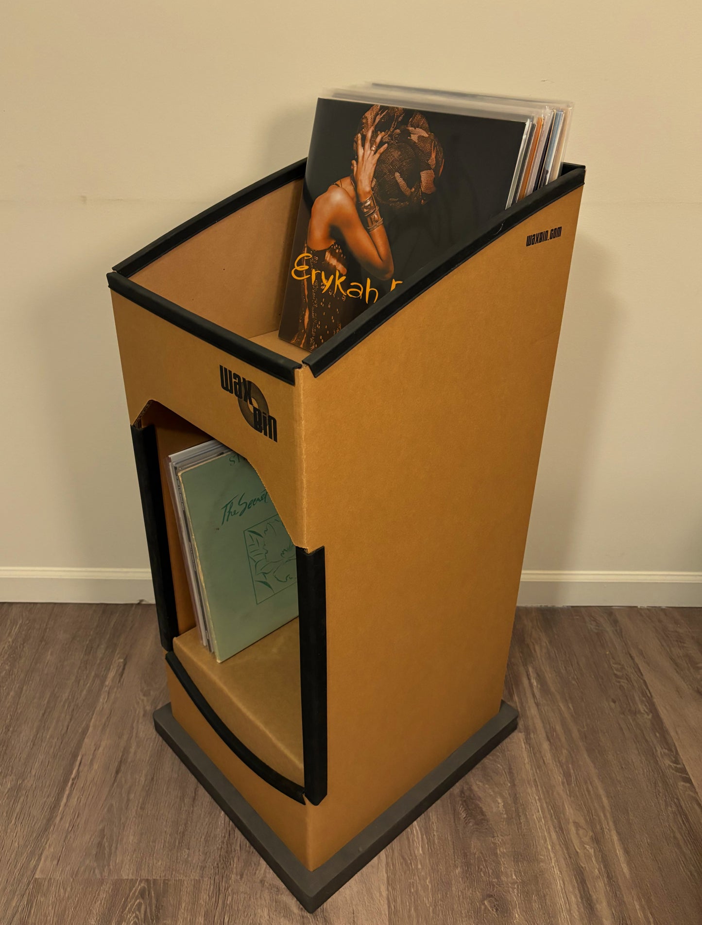 Wax Bin Floorstander 1 pack (Capacity:125 records)